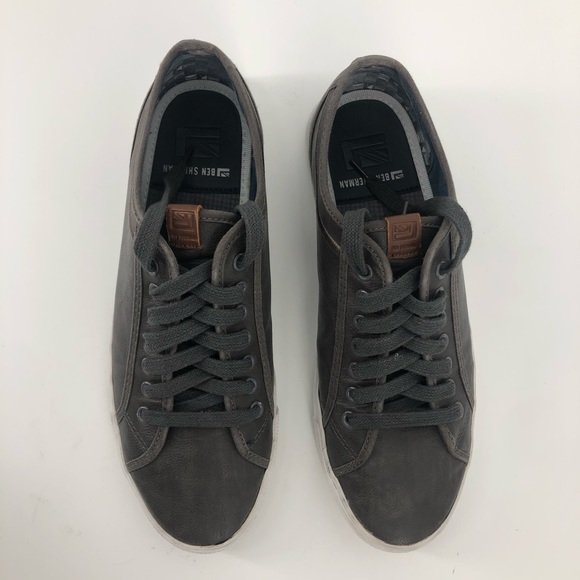 Ben Sherman Gray Faux Leather  Men's Loafers 10 - Picture 7 of 12